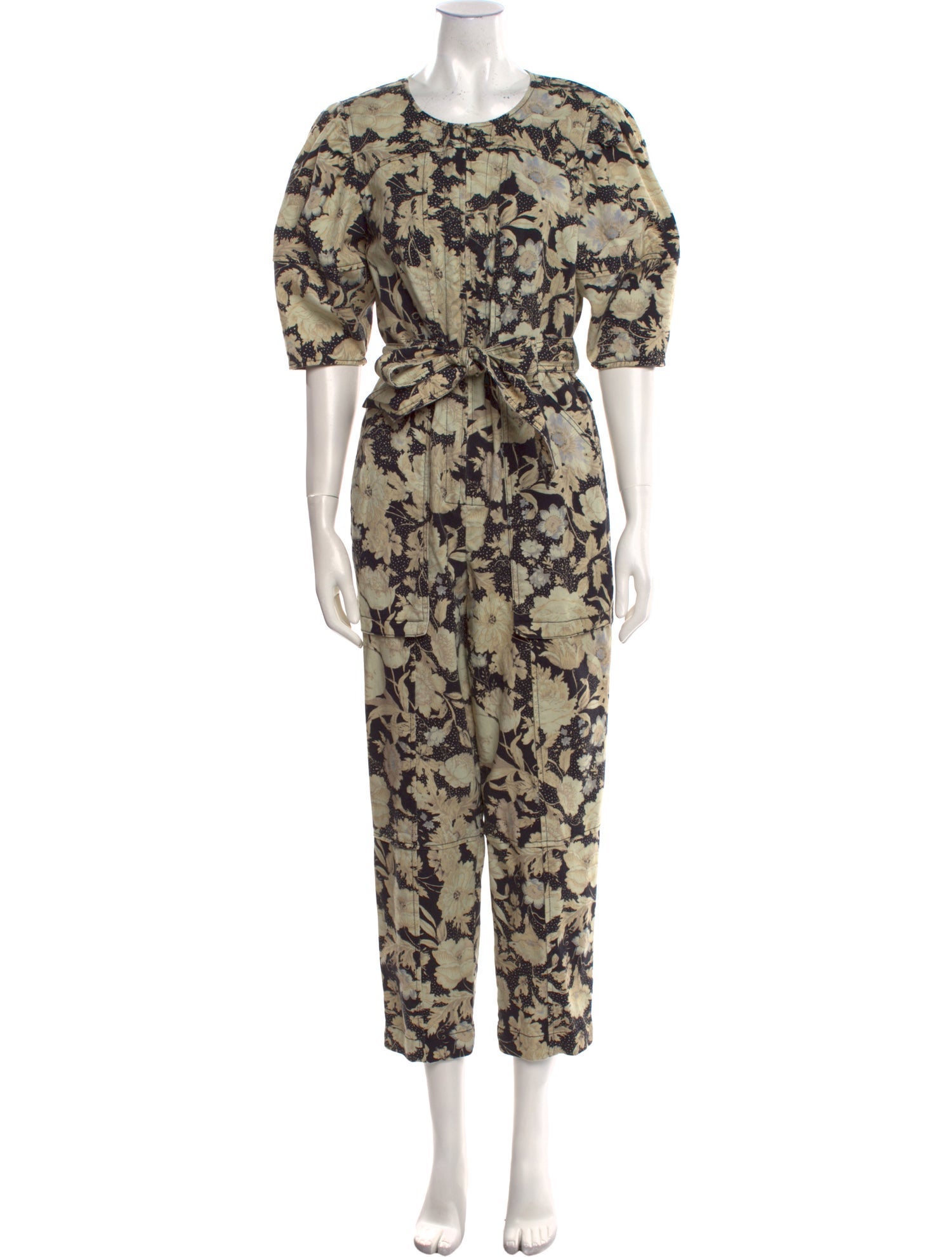 Rebecca Taylor Floral Print Scoop Neck Jumpsuit w/ Tags