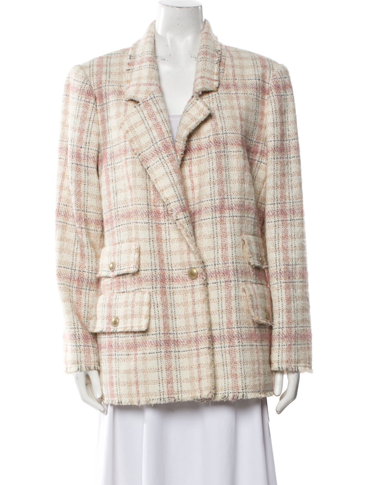 Rebecca Taylor Plaid Print Blazer w/ Tags