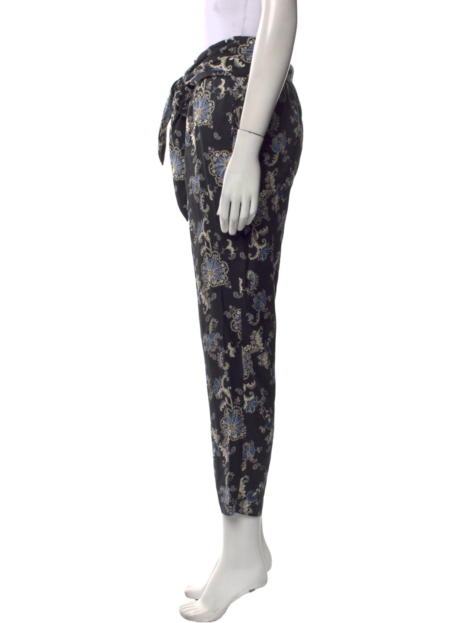 Rebecca Taylor Printed Straight Leg Pants