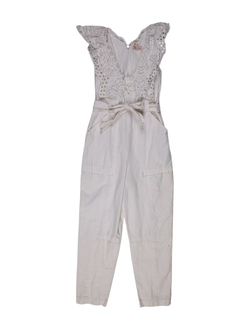 Rebecca Taylor Plunge Neckline Jumpsuit