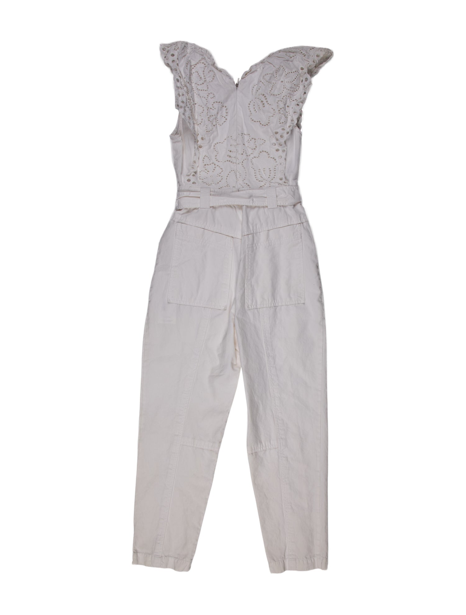Rebecca Taylor Plunge Neckline Jumpsuit