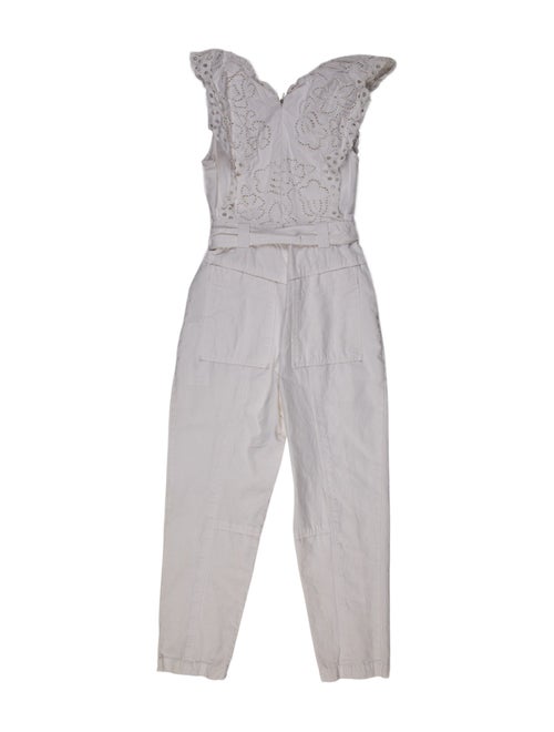 Rebecca Taylor Plunge Neckline Jumpsuit