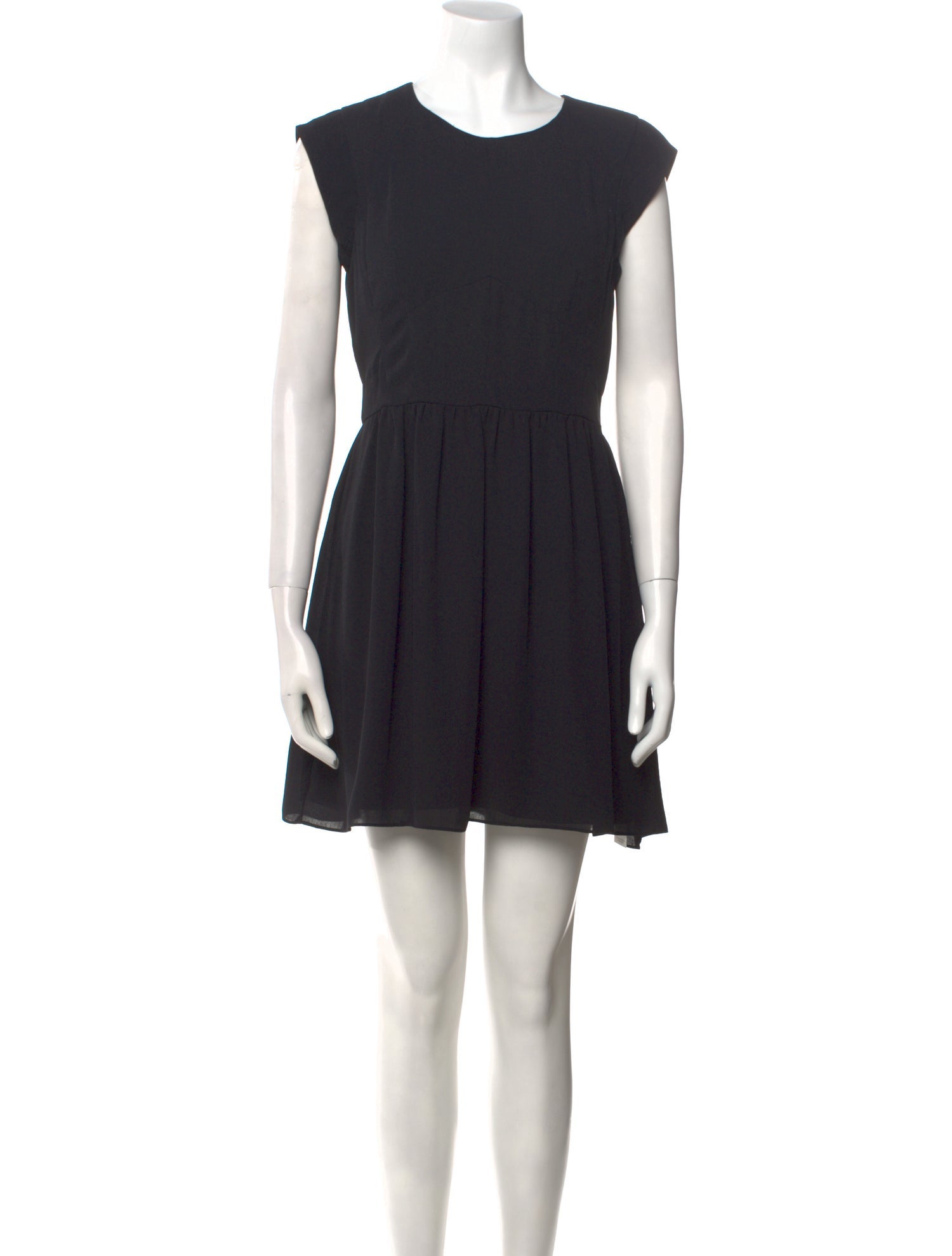 Rebecca Taylor Crew Neck Mini Dress