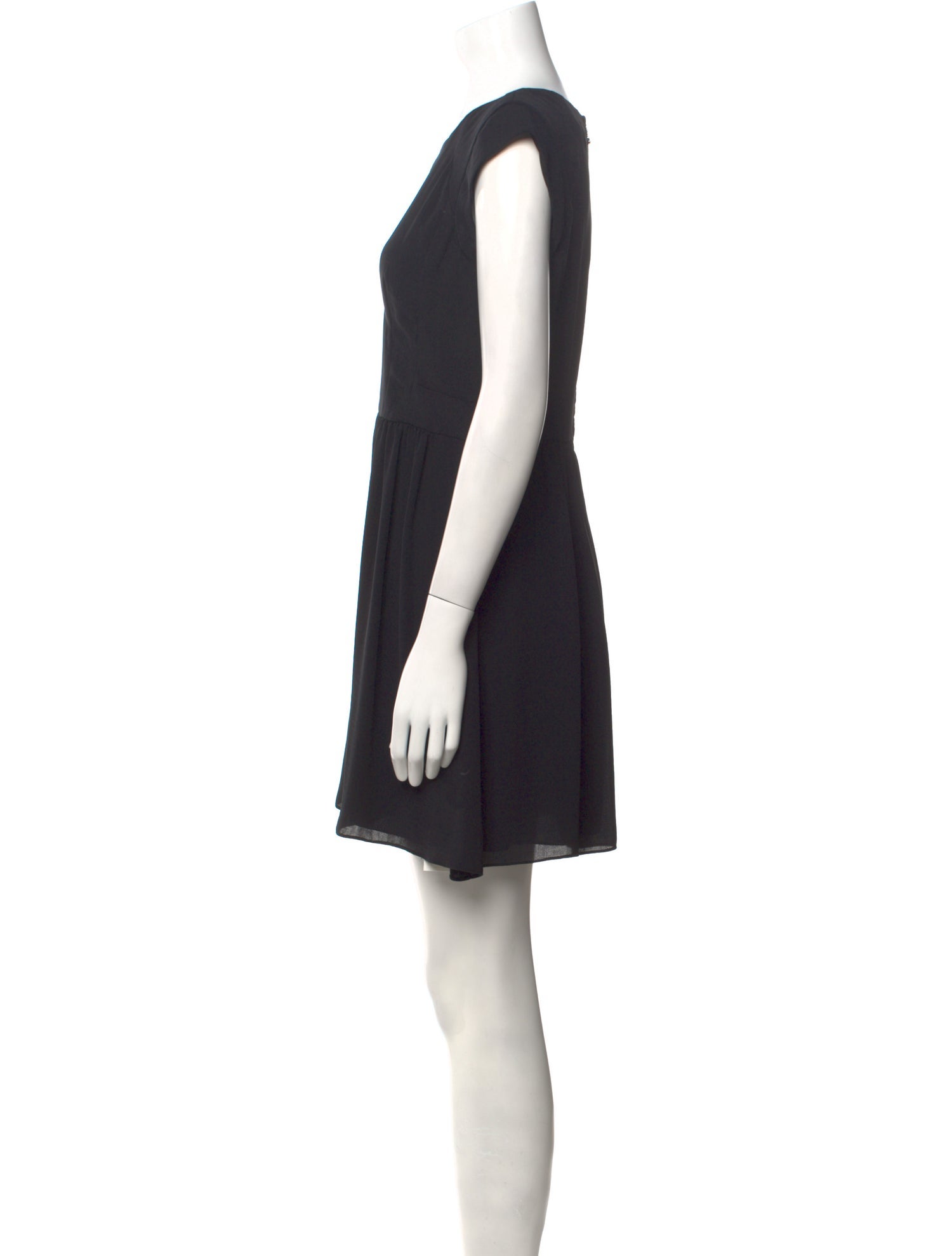 Rebecca Taylor Crew Neck Mini Dress