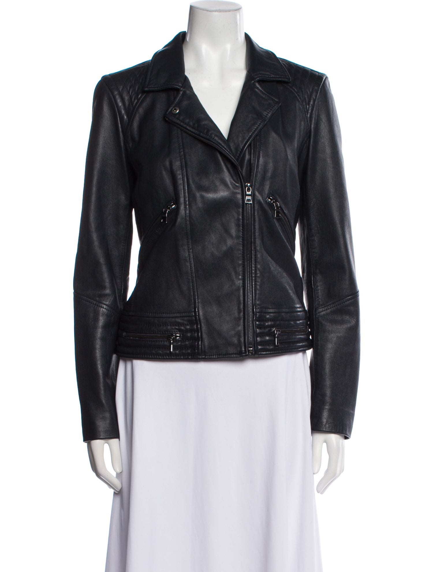 Rebecca Taylor Leather Biker Jacket
