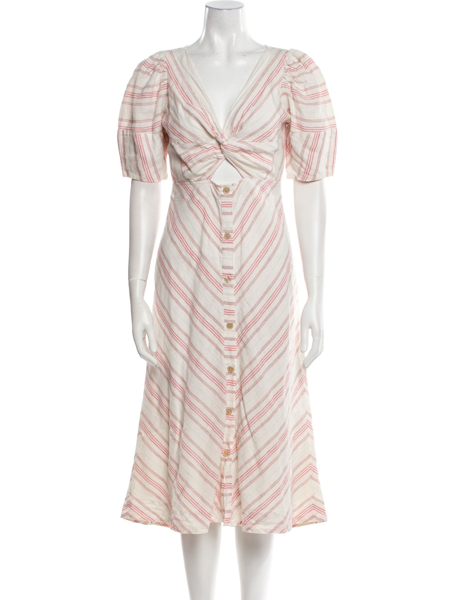 Rebecca Taylor Linen Midi Length Dress w/ Tags