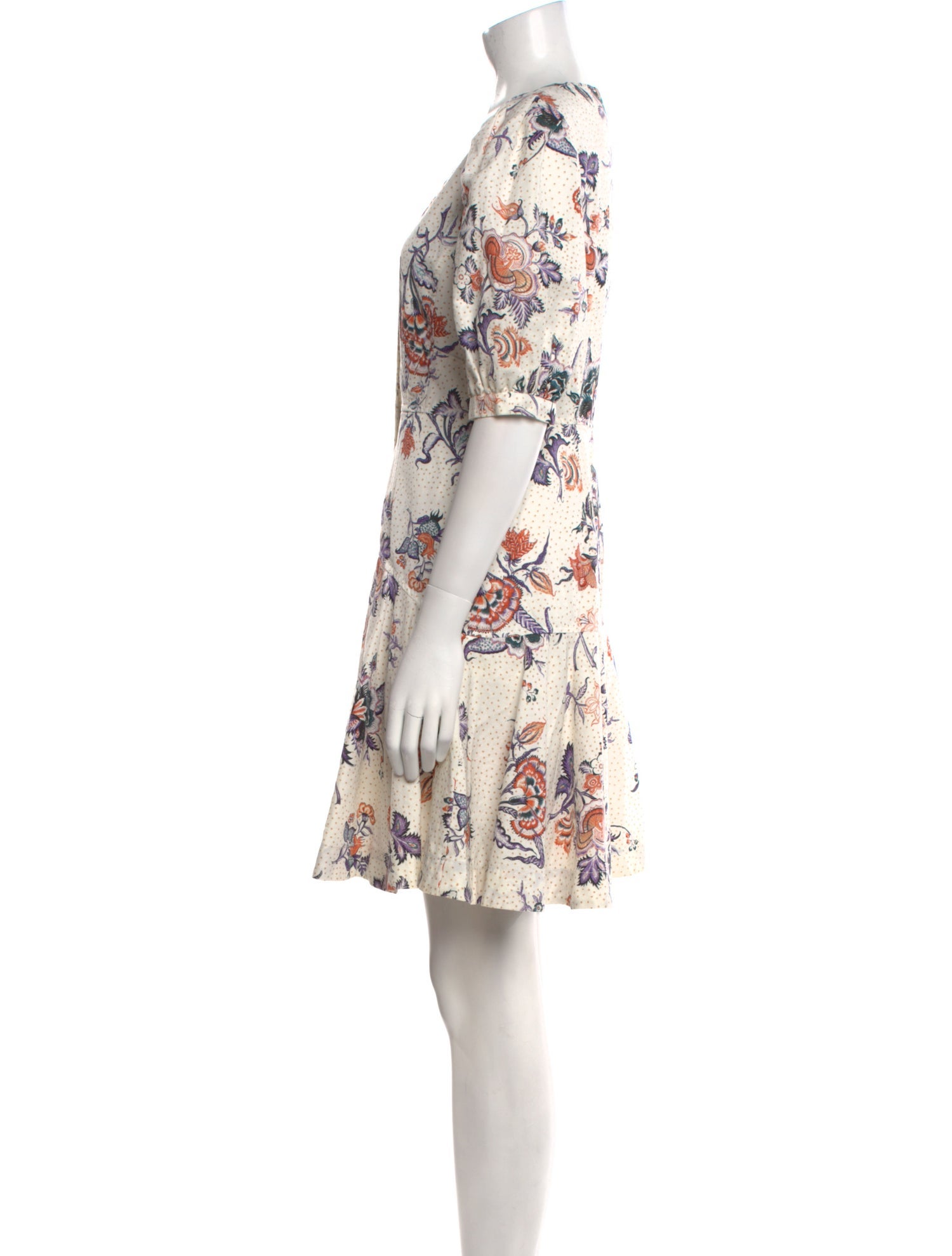 Rebecca Taylor Floral Print Mini Dress w/ Tags