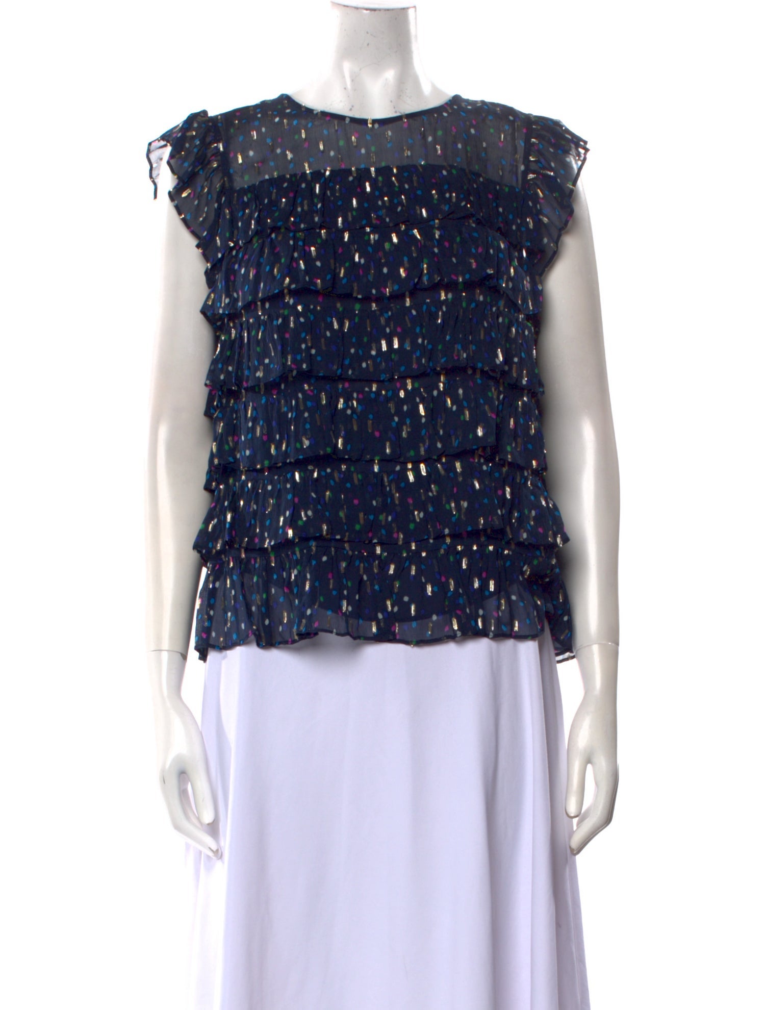 Rebecca Taylor Silk Bateau Neckline Blouse w/ Tags