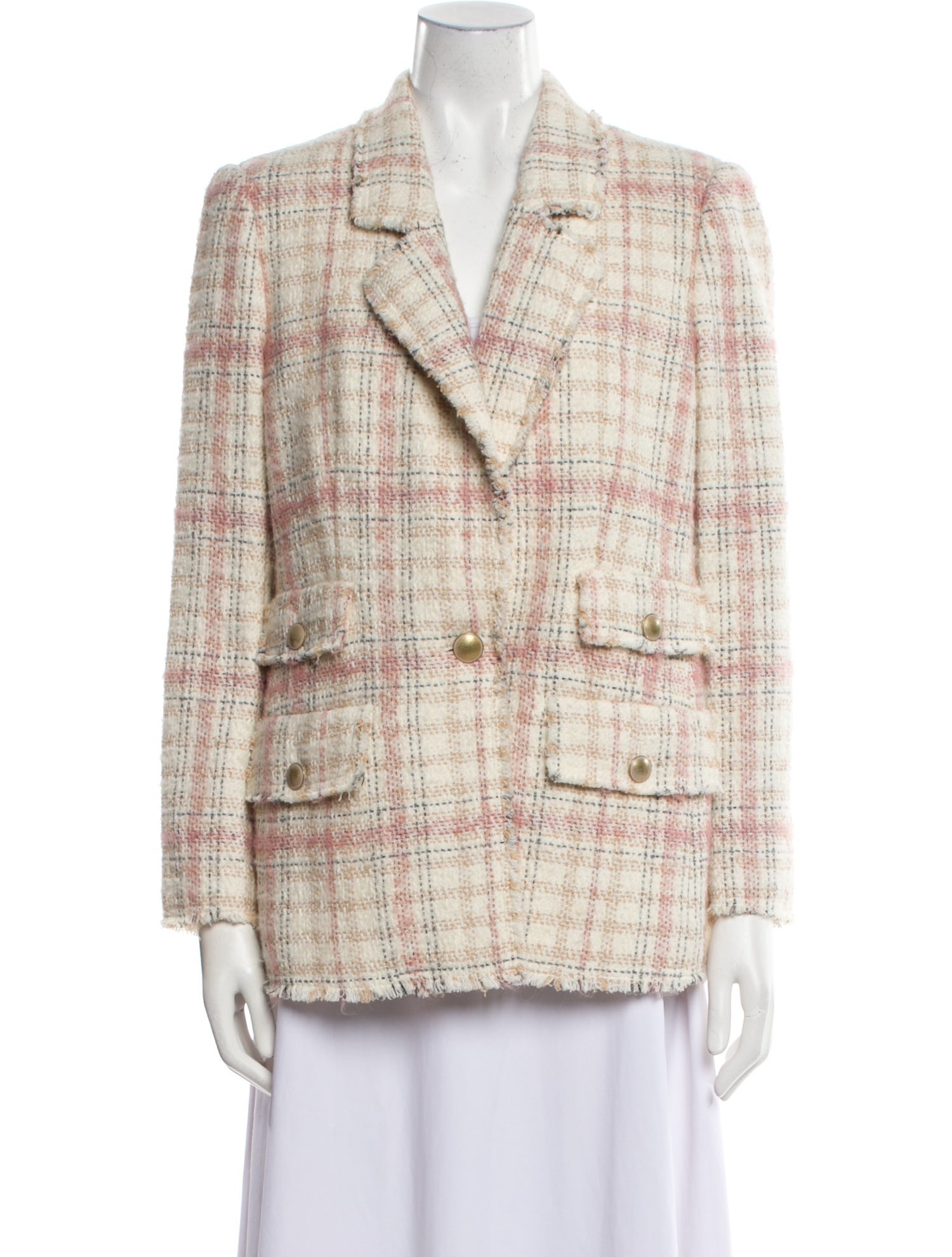 Rebecca Taylor Plaid Print Blazer w/ Tags