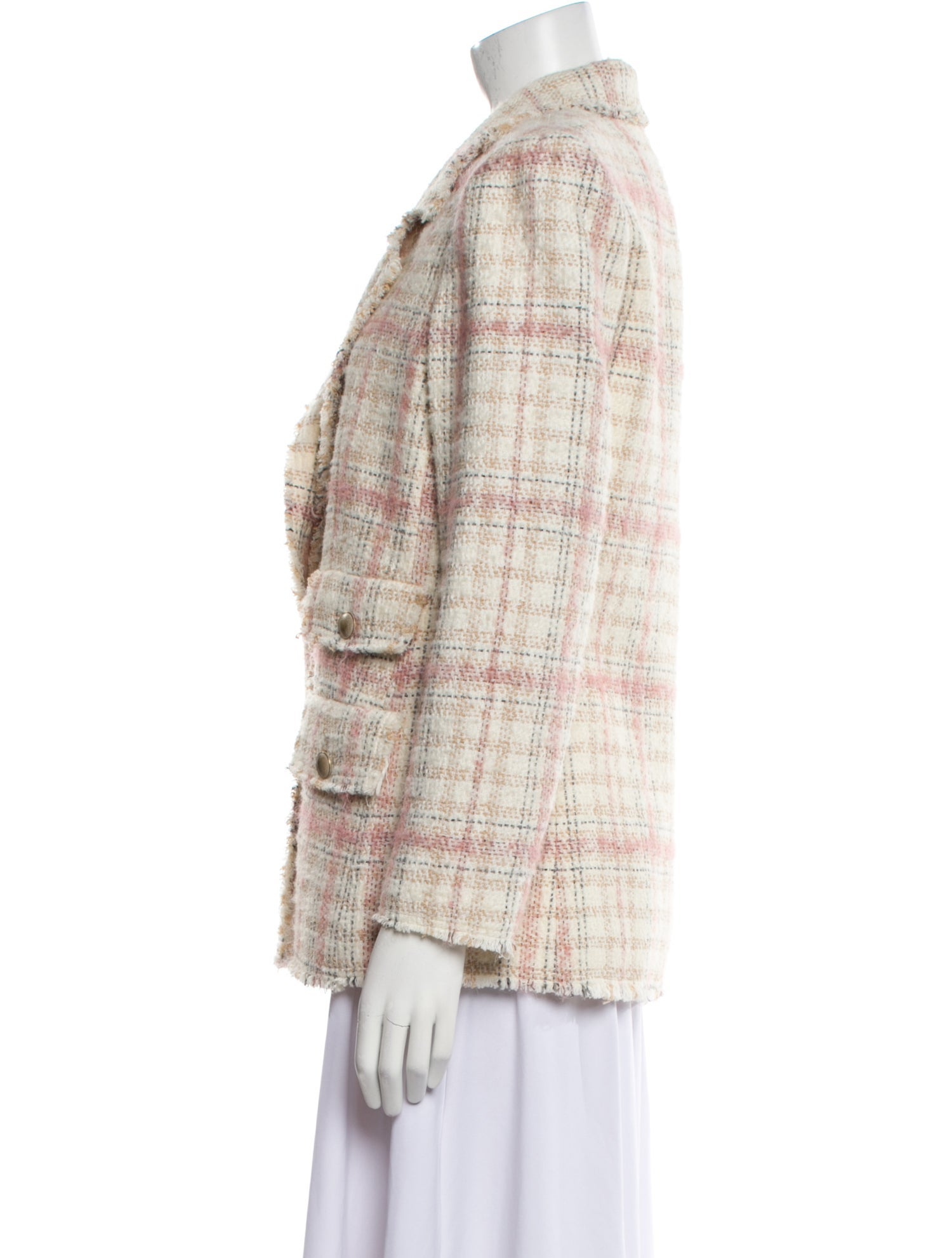 Rebecca Taylor Plaid Print Blazer w/ Tags