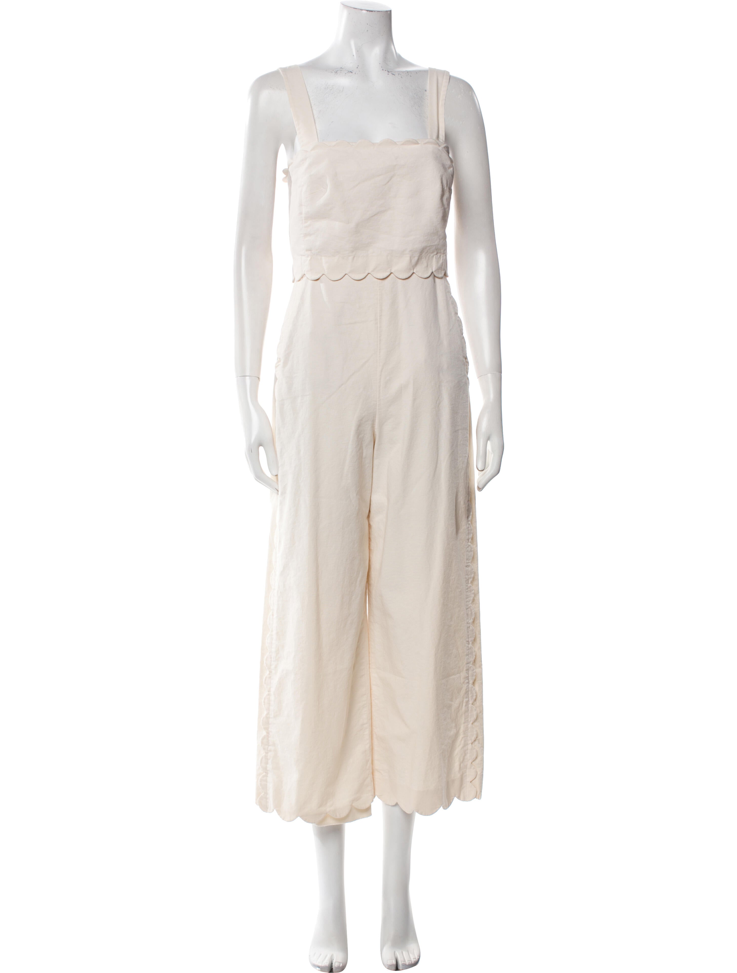 Rebecca Taylor Square Neckline Jumpsuit w/ Tags