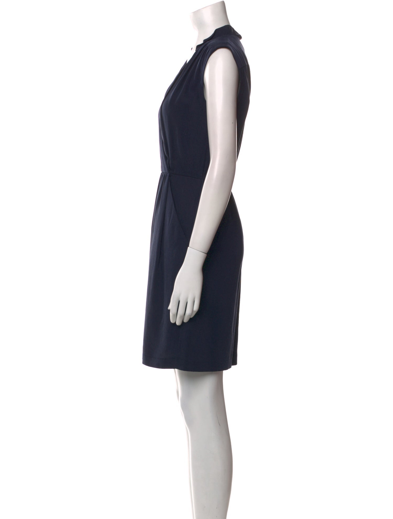 Rebecca Taylor V-Neck Knee-Length Dress