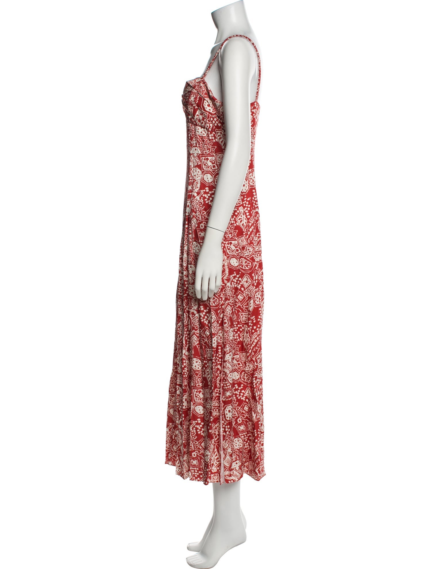 Rebecca Taylor Floral Print Long Dress