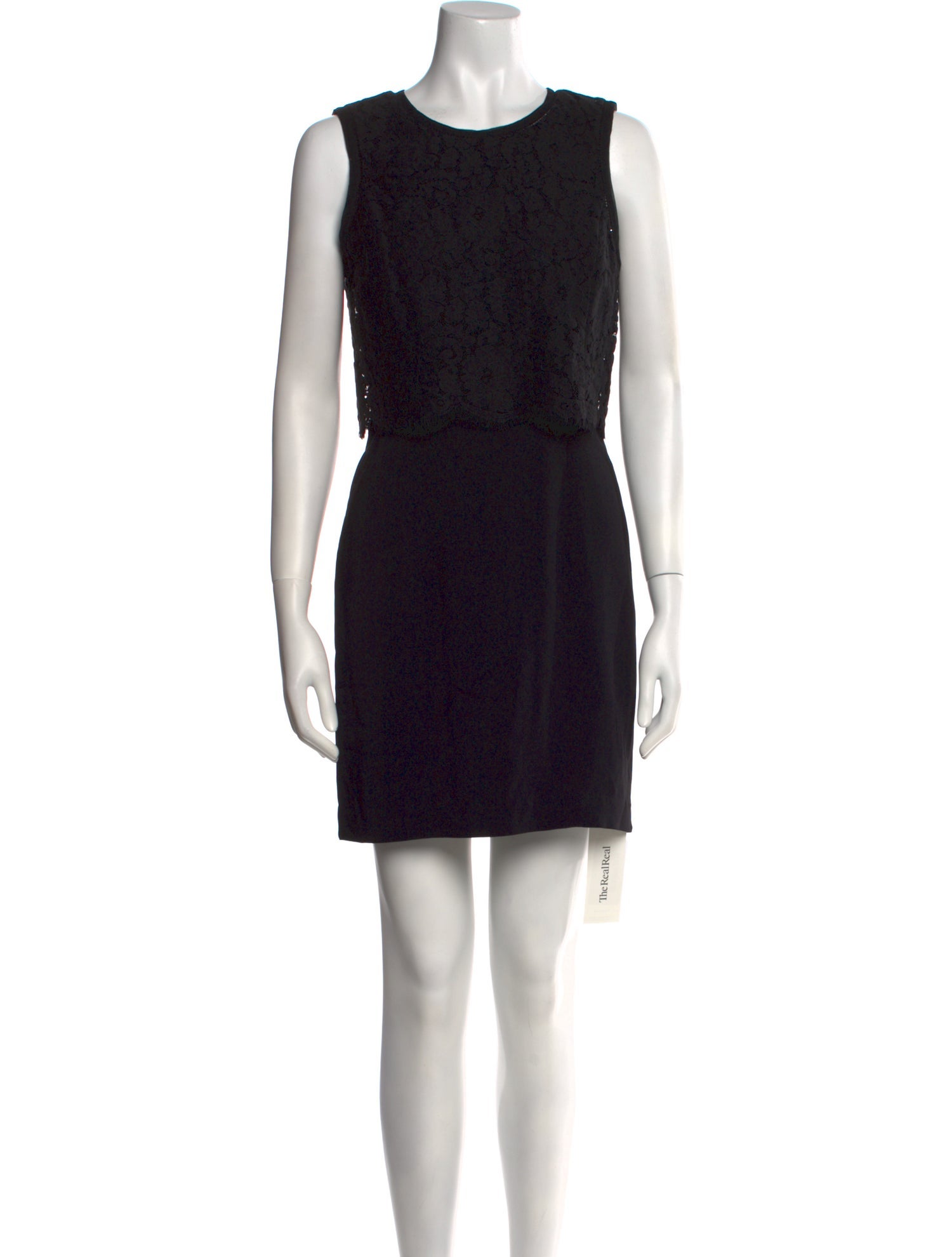 Rebecca Taylor Crew Neck Mini Dress