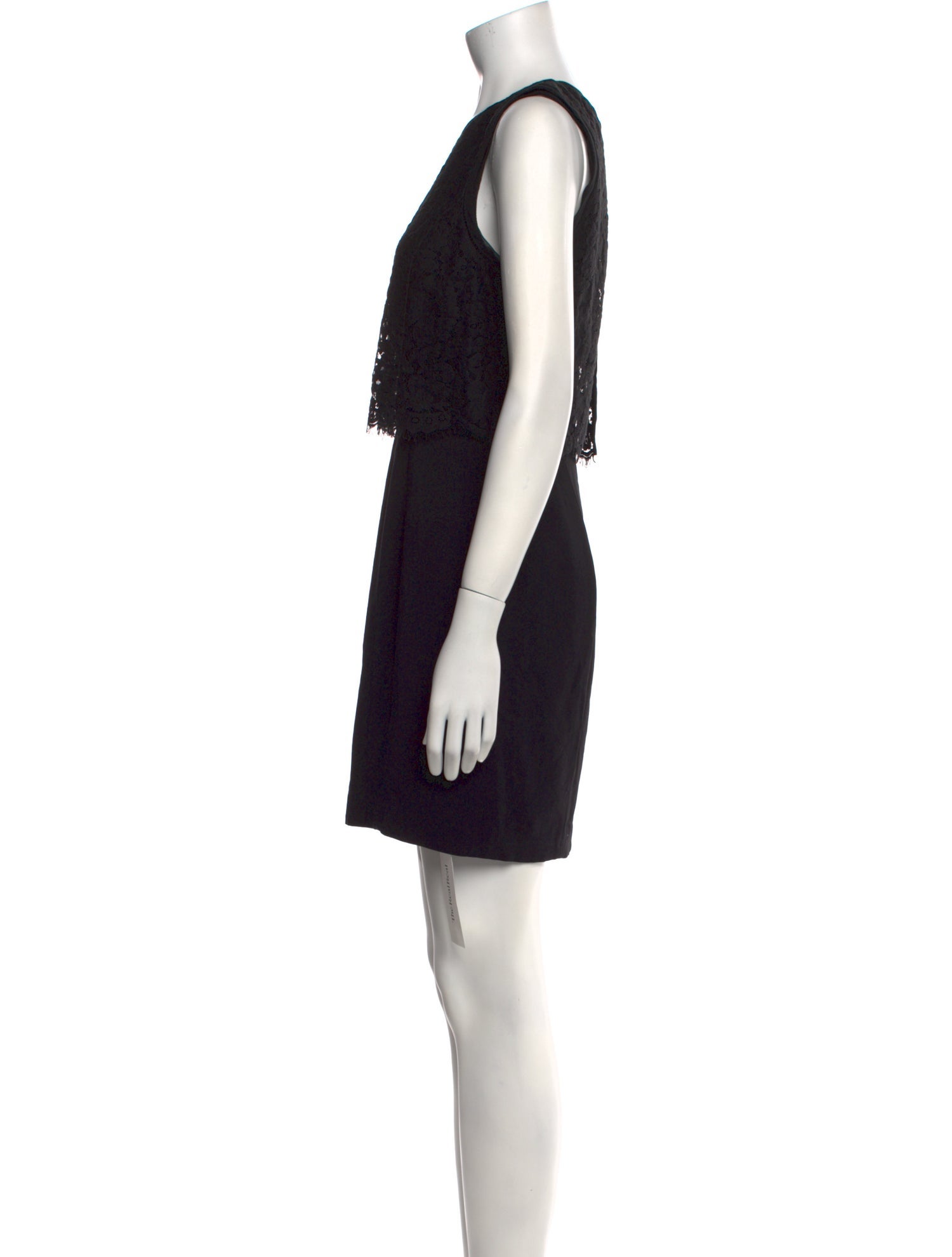 Rebecca Taylor Crew Neck Mini Dress