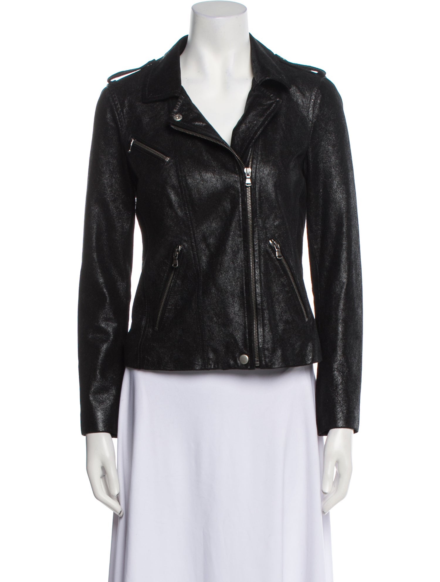 Rebecca Taylor Leather Biker Jacket