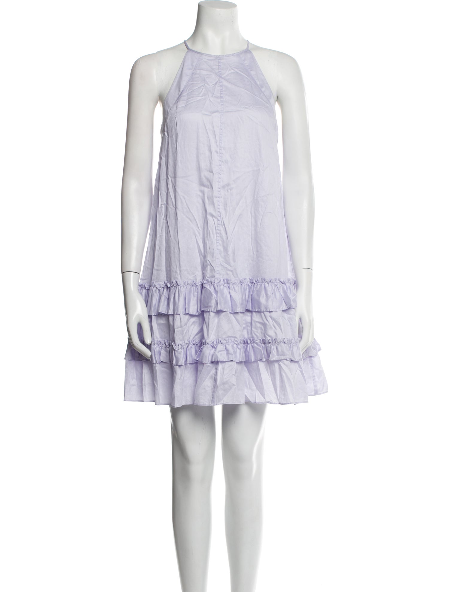 Rebecca Taylor Crew Neck Mini Dress