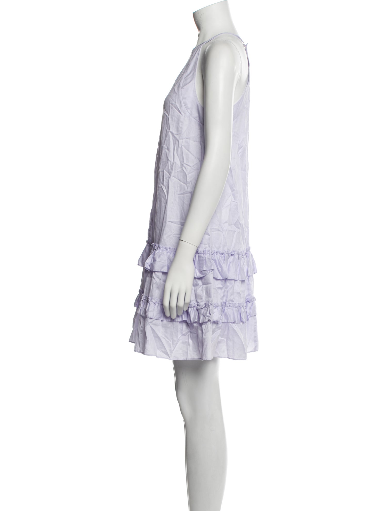 Rebecca Taylor Crew Neck Mini Dress