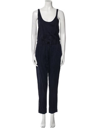 Rebecca Taylor Scoop Neck Jumpsuit