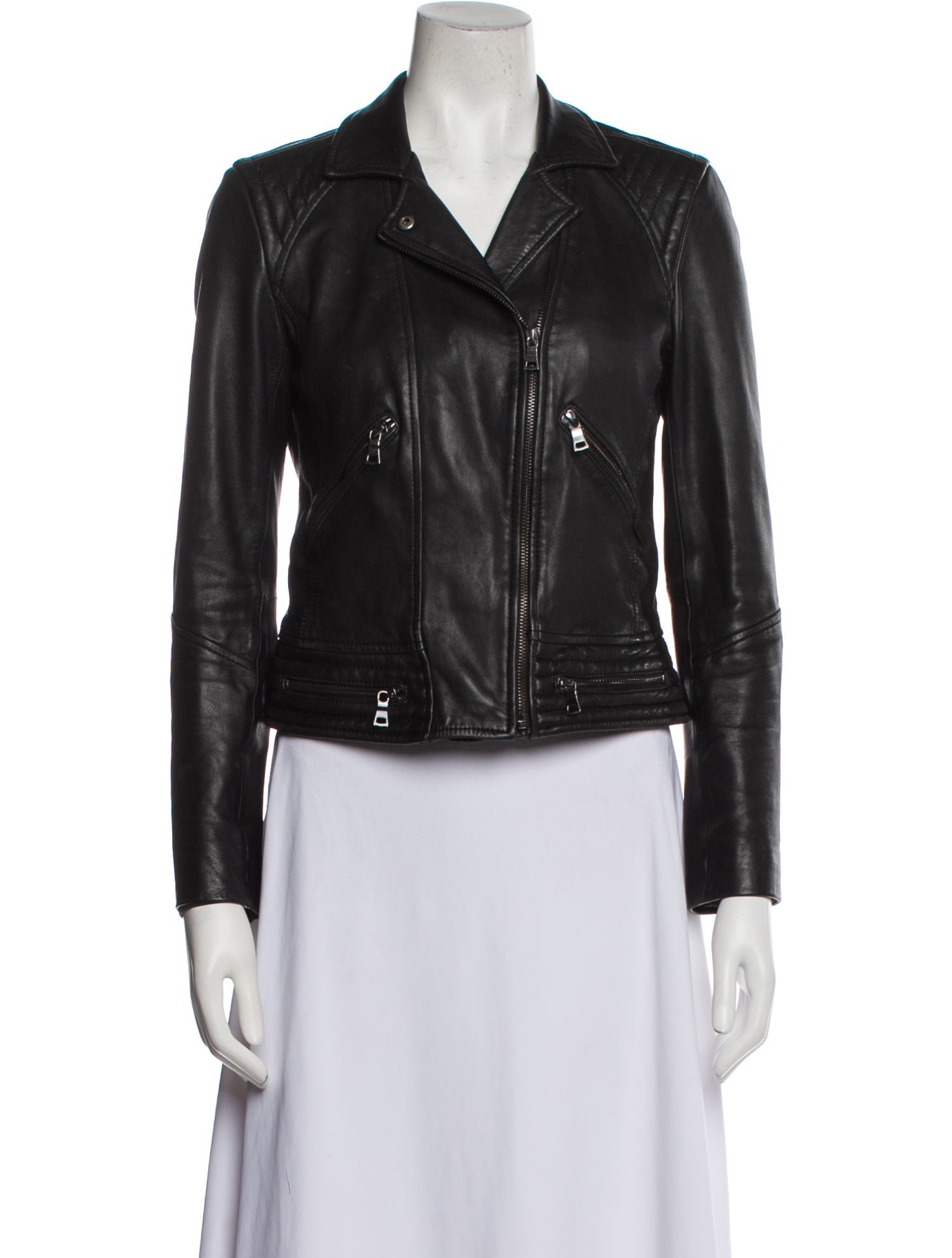 Rebecca Taylor Leather Biker Jacket