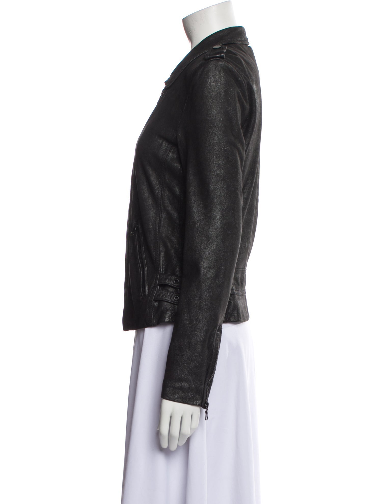Rebecca Taylor Leather Biker Jacket