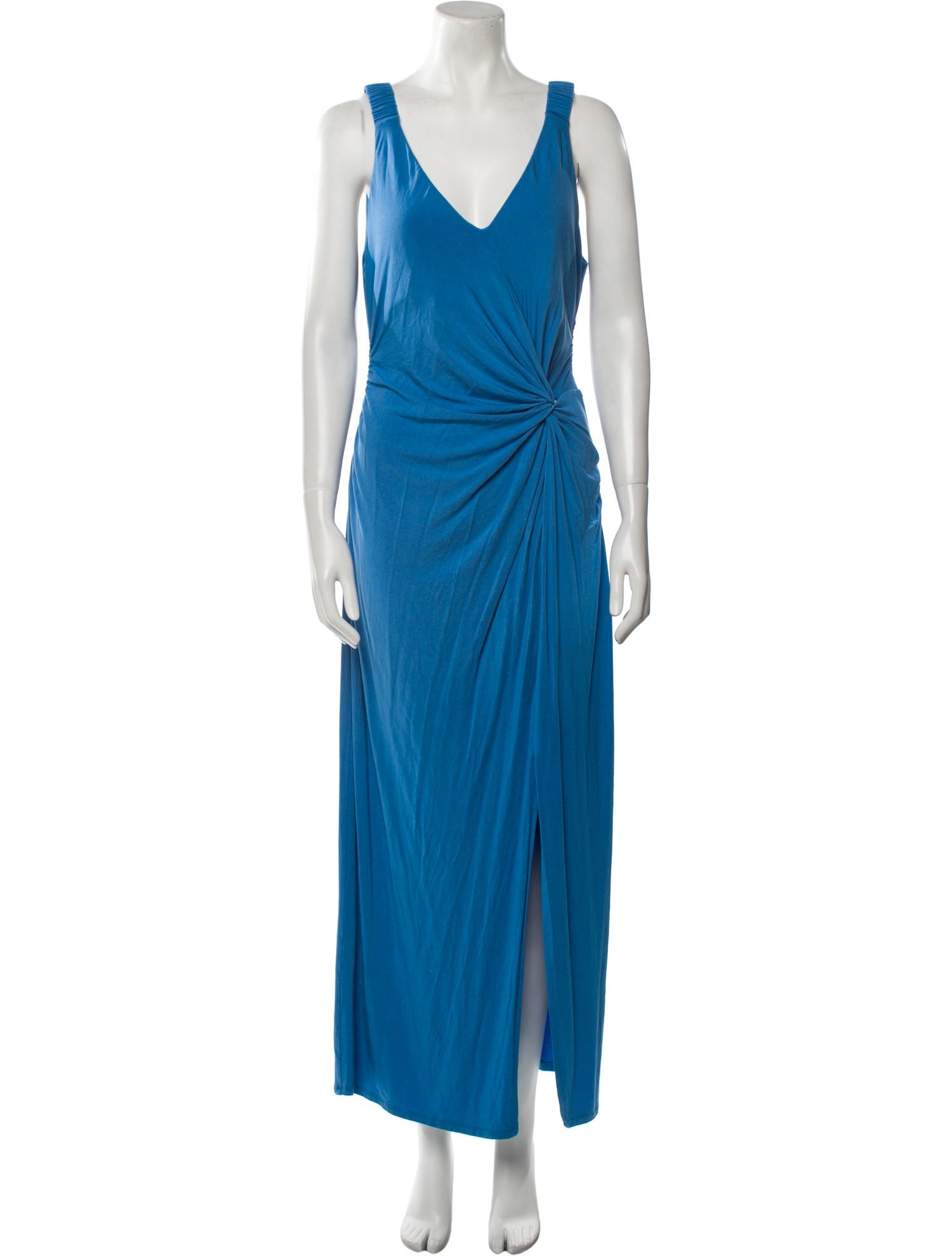 Rebecca Taylor V-Neck Midi Length Dress