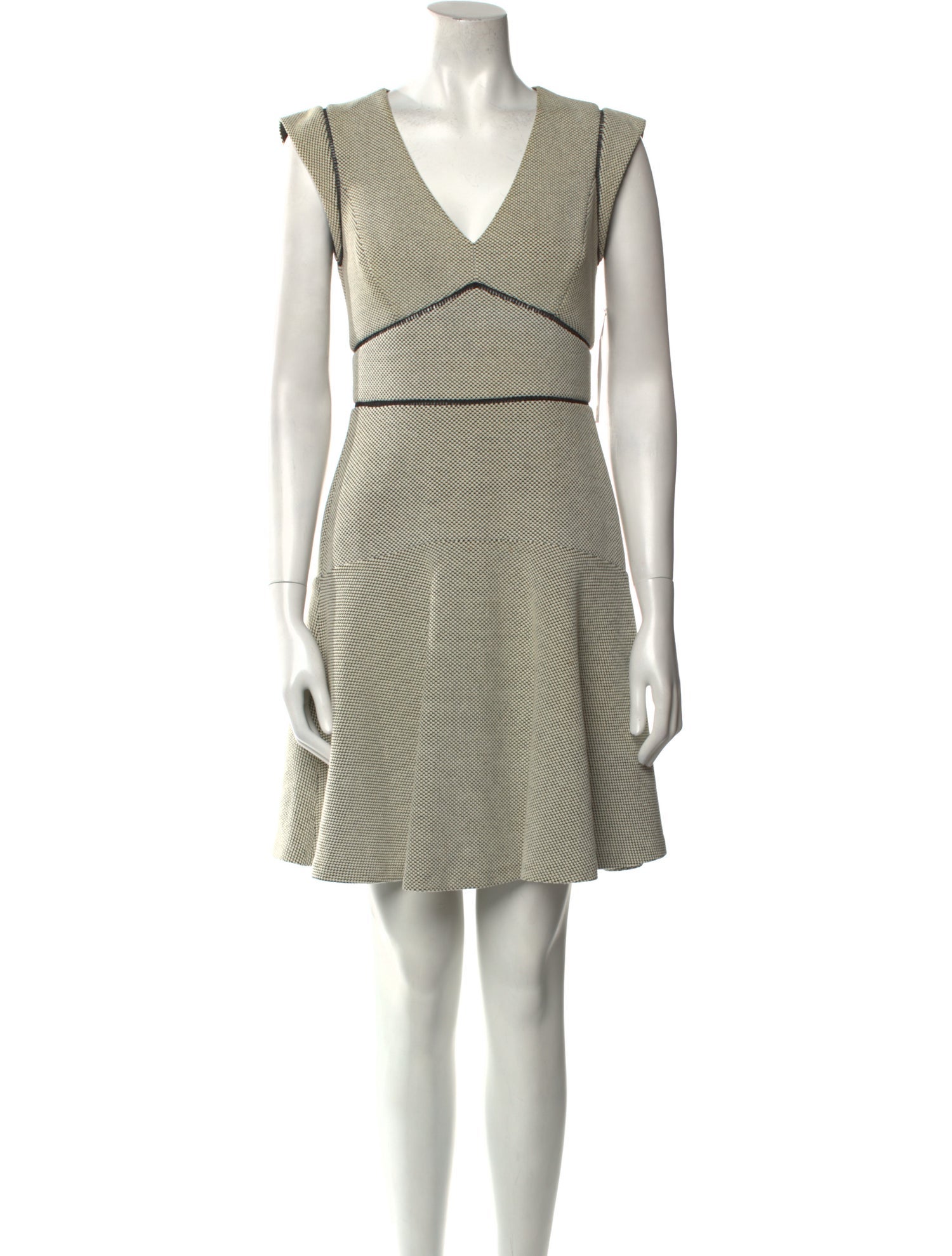 Rebecca Taylor Striped Mini Dress