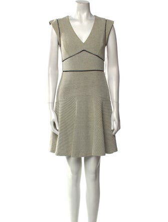 Rebecca Taylor Striped Mini Dress