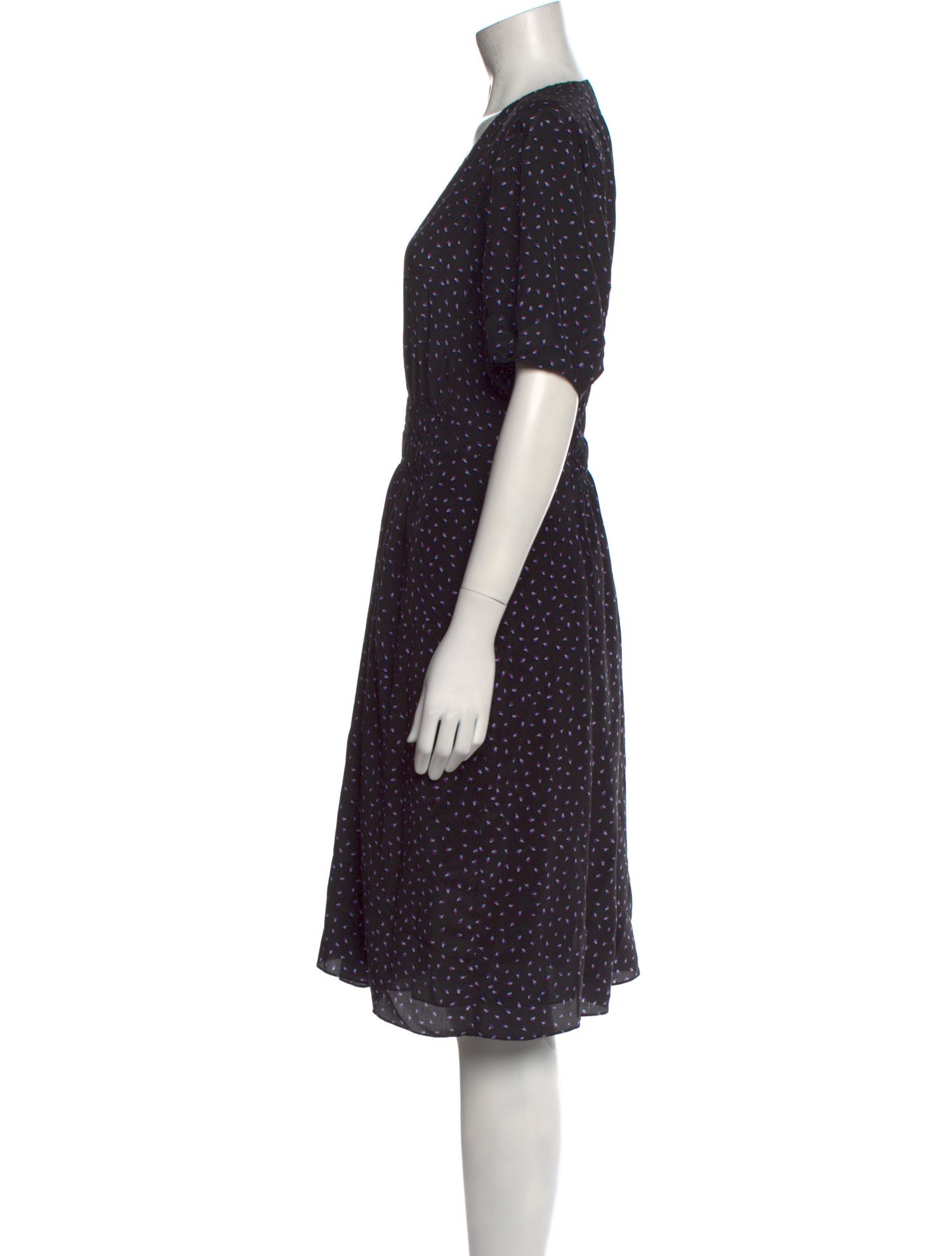 Rebecca Taylor Silk Knee-Length Dress