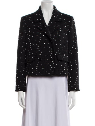 Rebecca Taylor Polka Dot Print Blazer