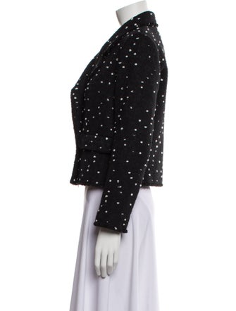 Rebecca Taylor Polka Dot Print Blazer