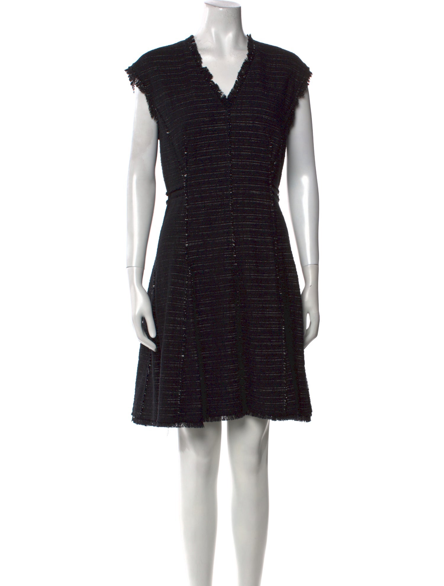 Rebecca Taylor V-Neck Knee-Length Dress