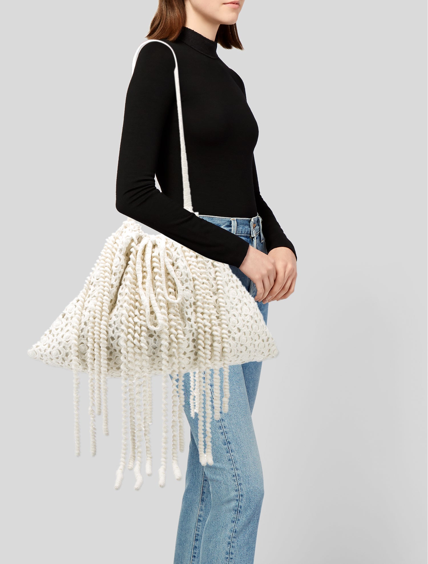 Rebecca Taylor Canvas Shoulder Bag