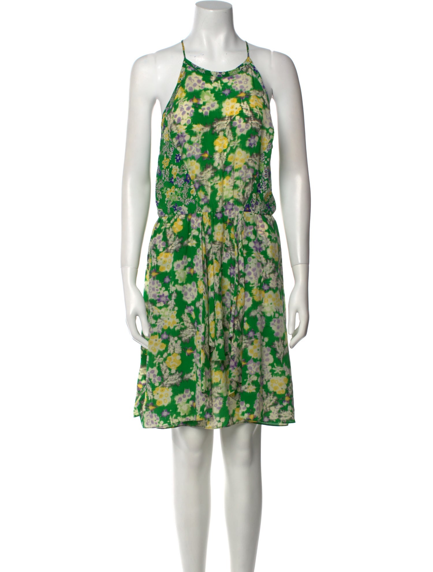 Rebecca Taylor Floral Print Mini Dress