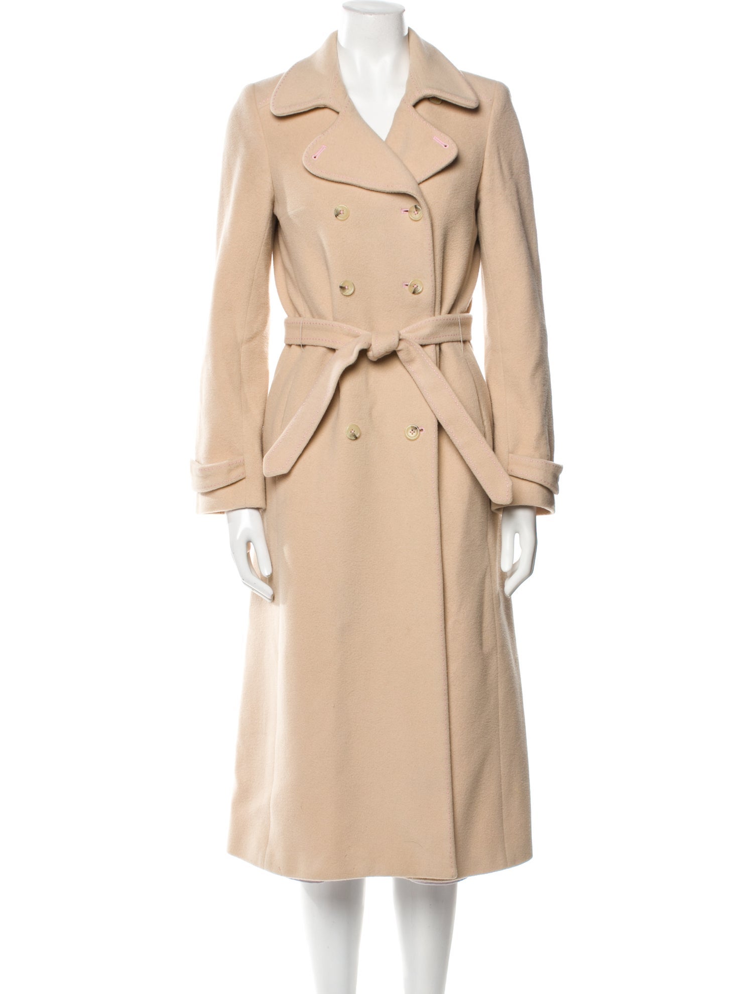 Rebecca Taylor Cashmere Trench Coat