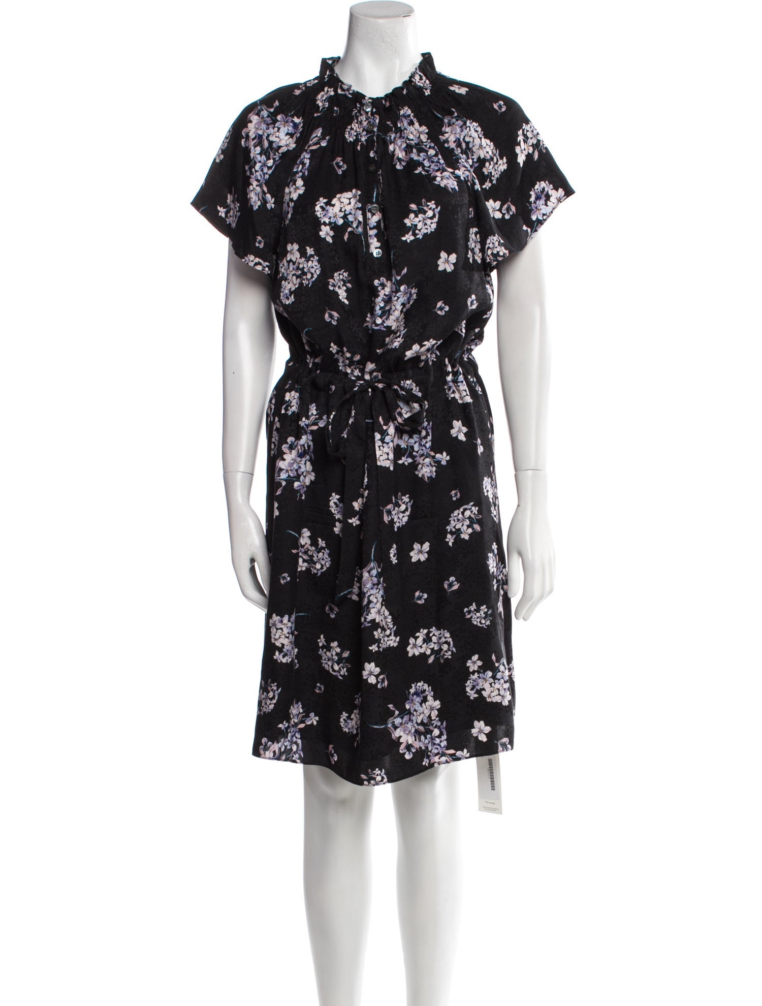 Rebecca Taylor Silk Knee-Length Dress