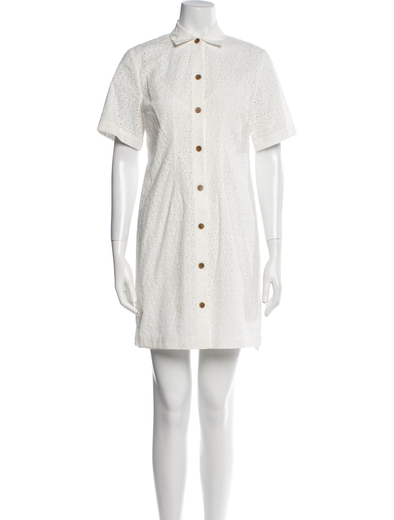 Rebecca Taylor Mini Dress - White Dresses, Clothing - WRB119435 | The  RealReal