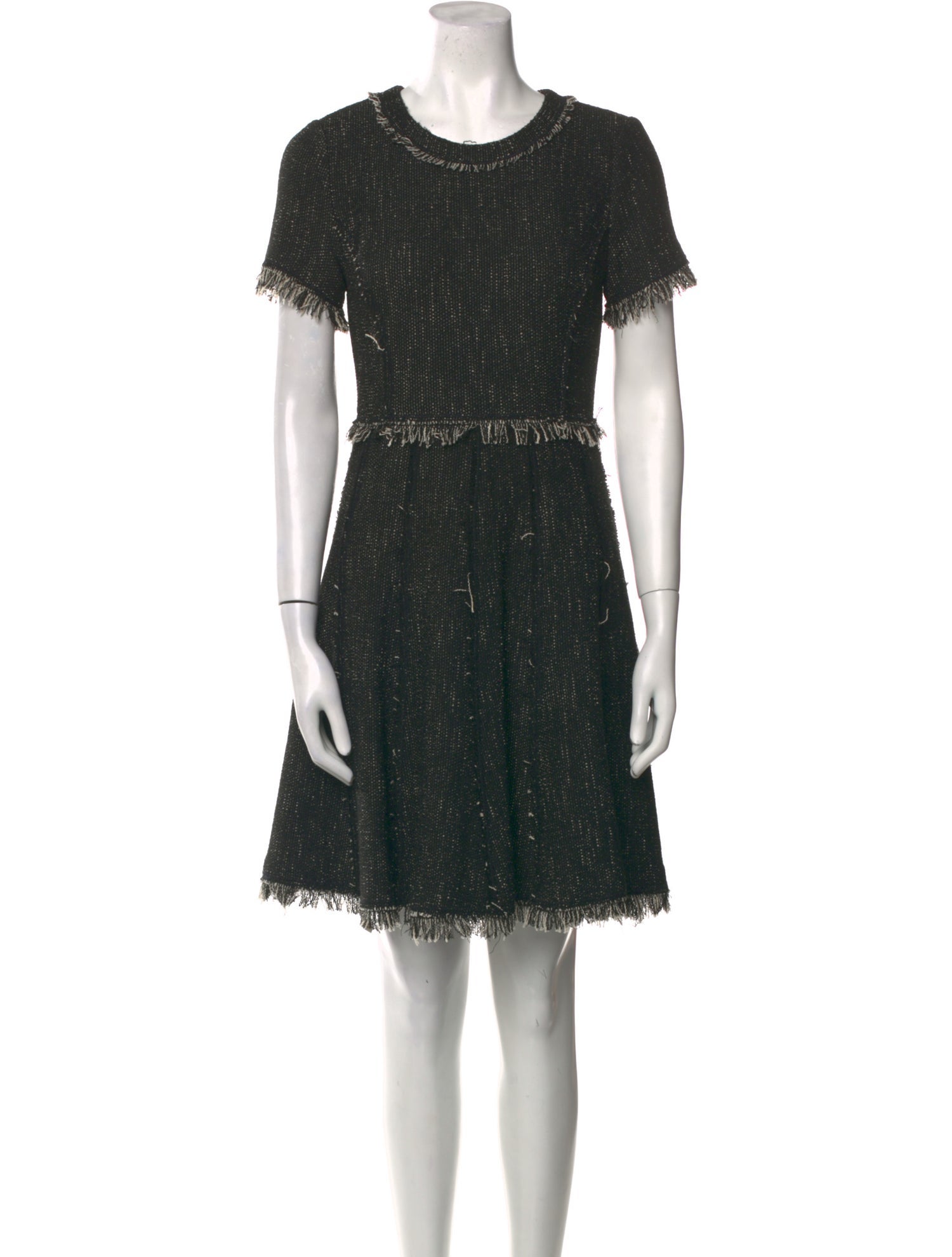 Rebecca Taylor Crew Neck Mini Dress