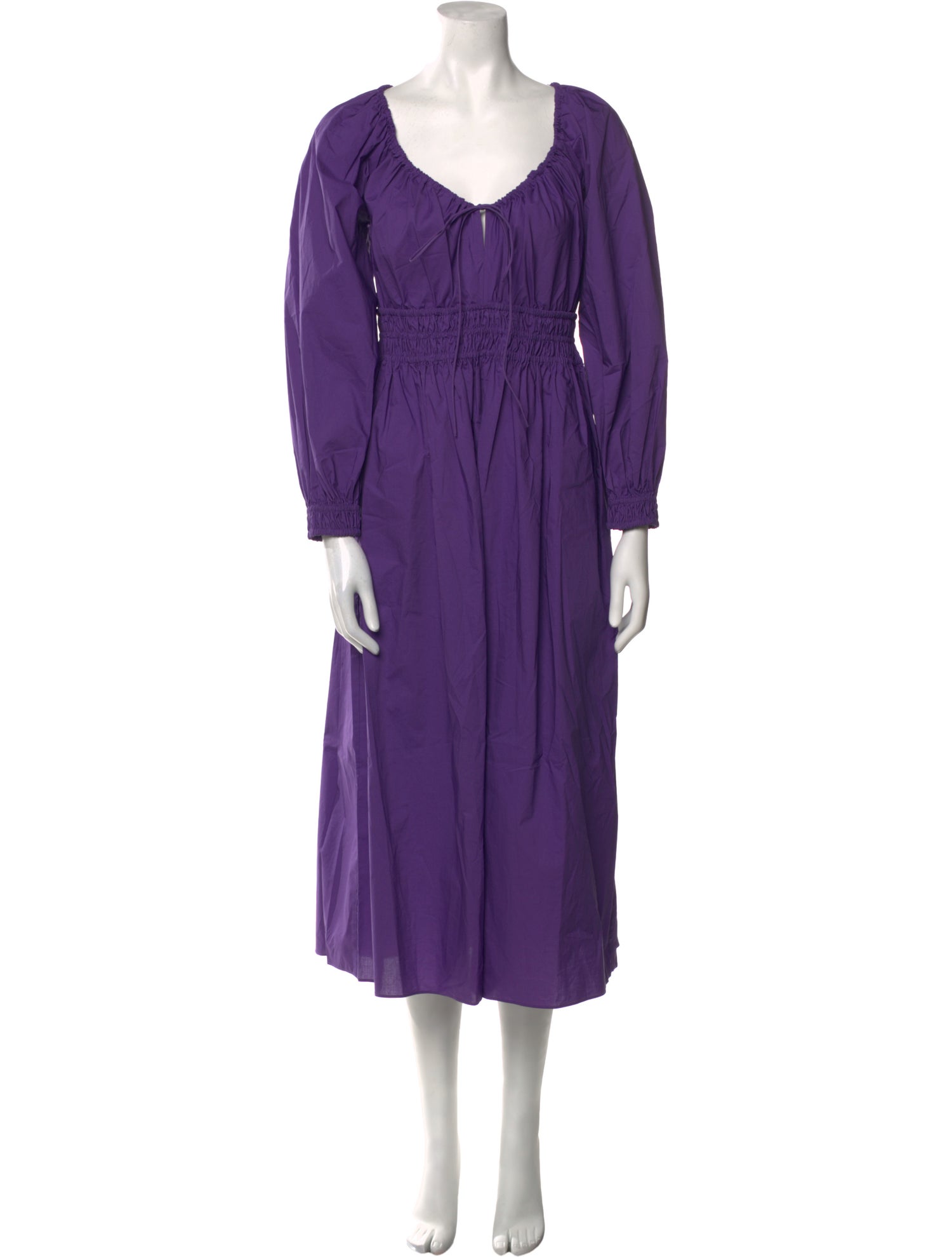 Rebecca Taylor V-Neck Midi Length Dress w/ Tags