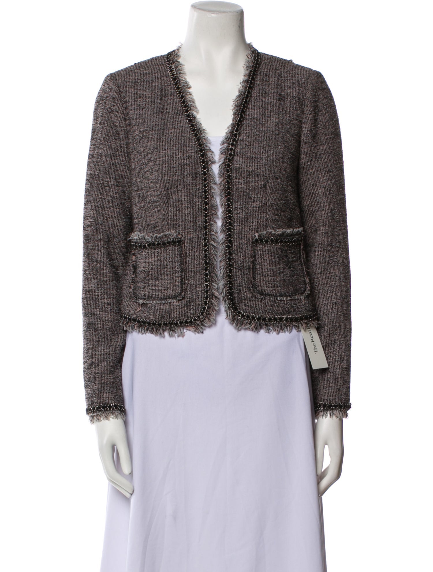 Rebecca Taylor Tweed Pattern Evening Jacket