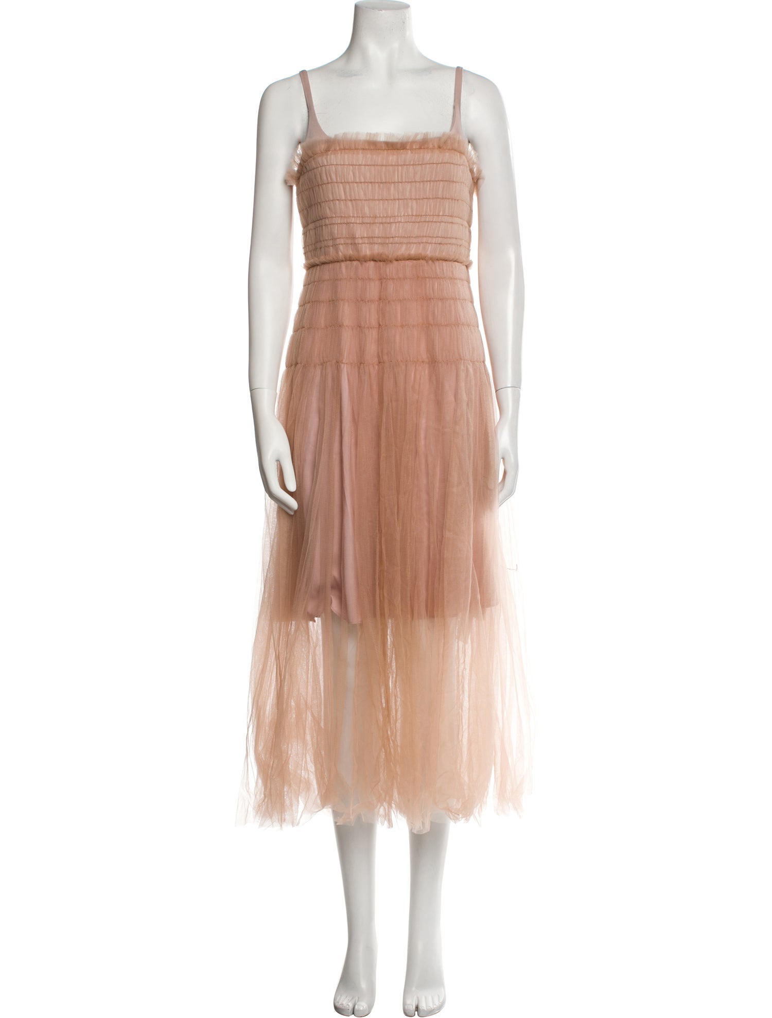 Rebecca Taylor Square Neckline Long Dress w/ Tags