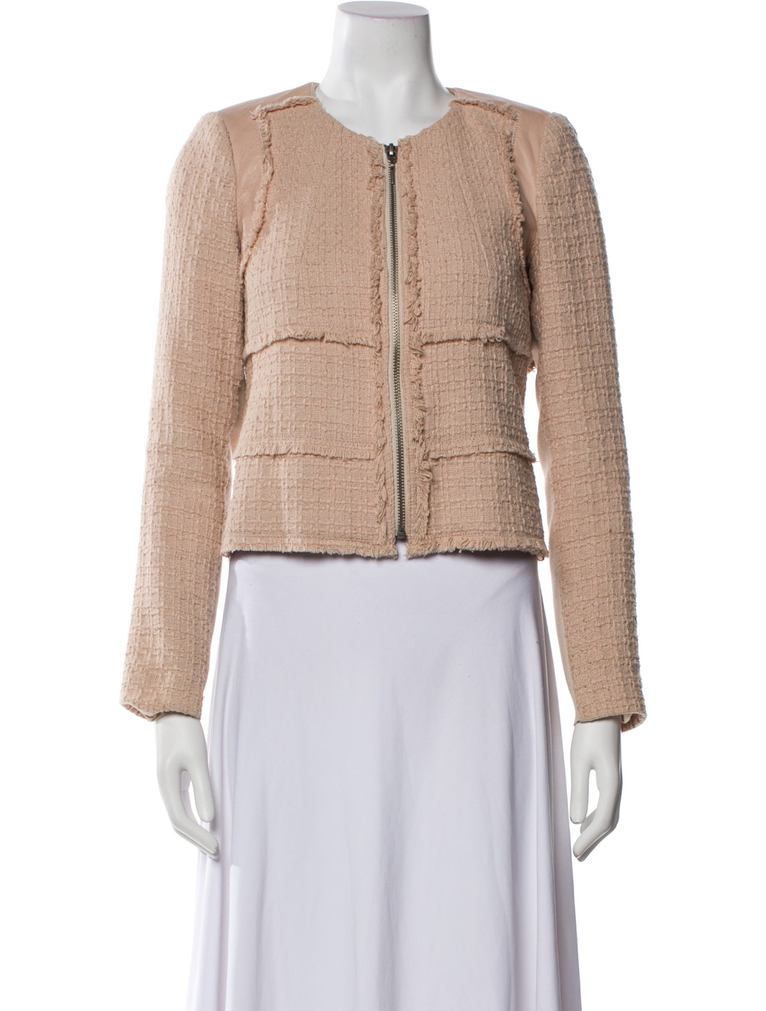 Rebecca Taylor Tweed Tweed Pattern Evening Jacket
