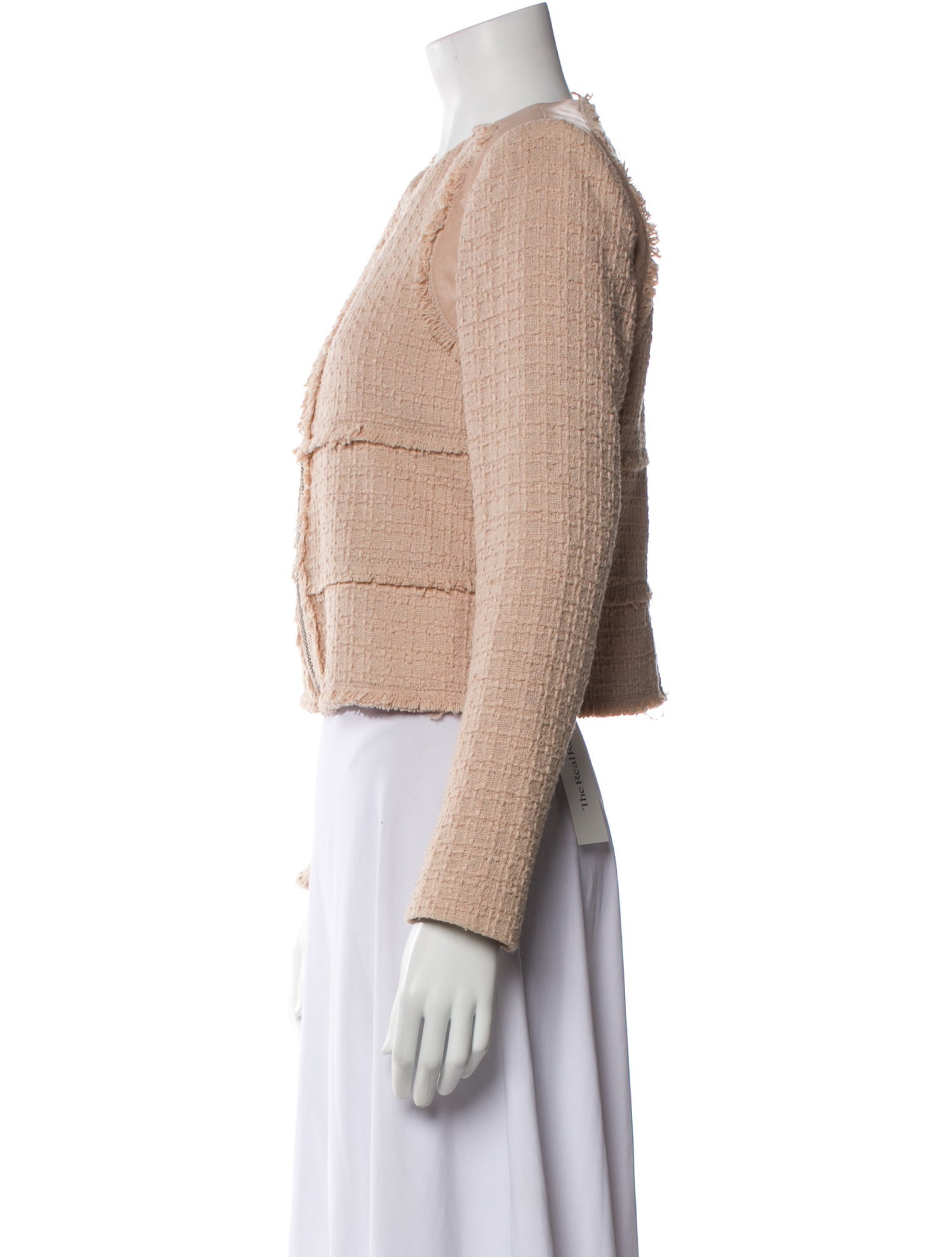 Rebecca Taylor Tweed Tweed Pattern Evening Jacket