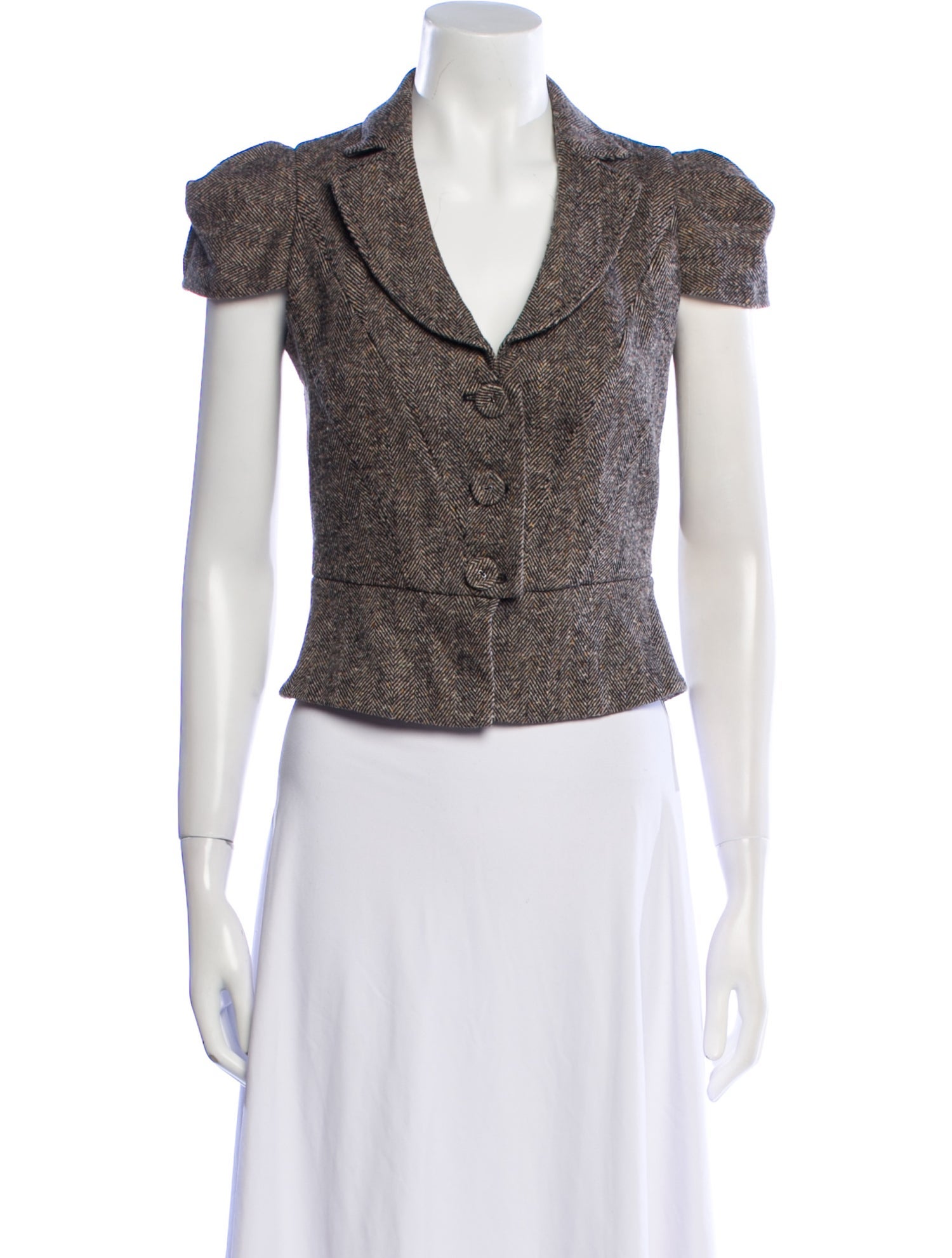 Rebecca Taylor Printed Vest