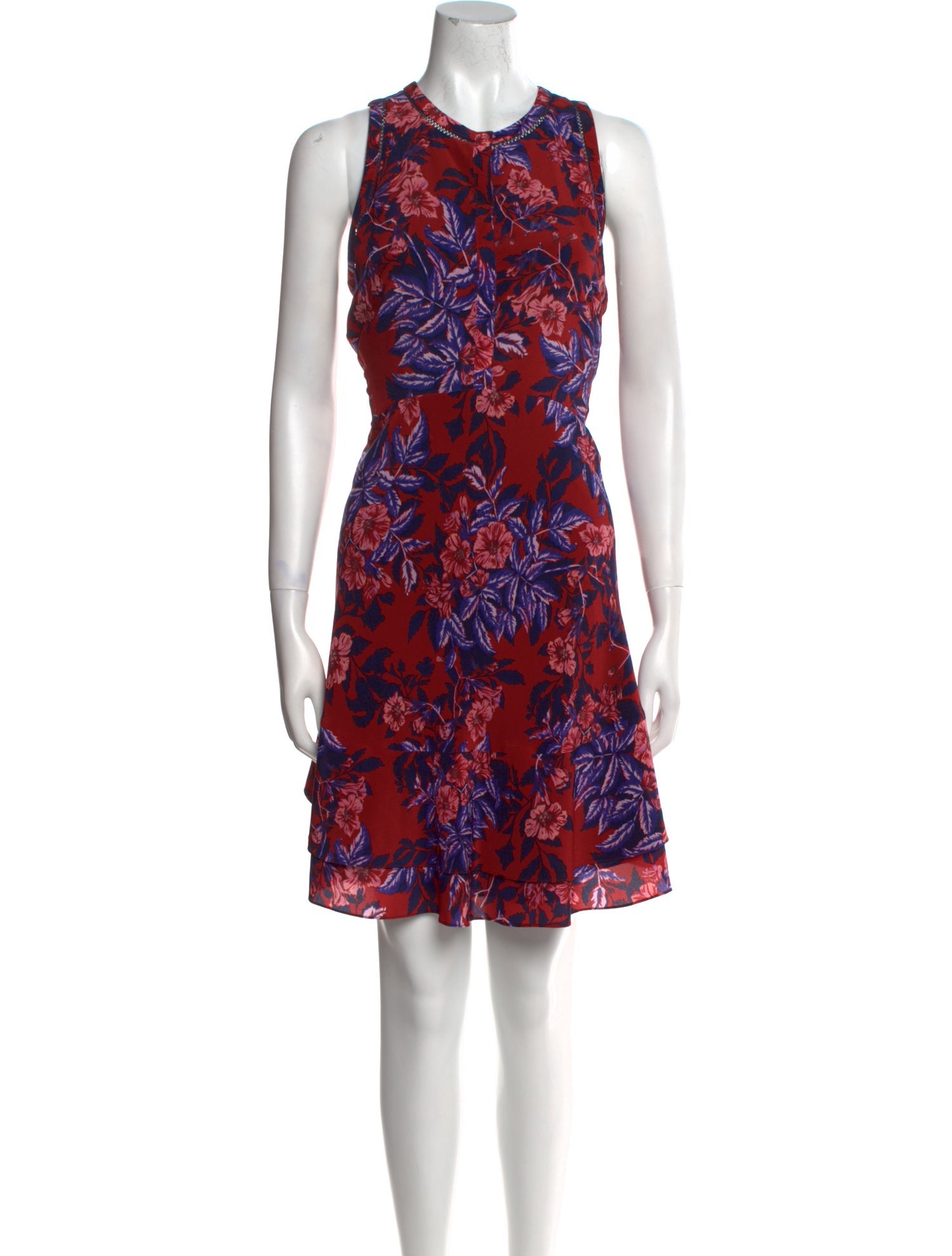 Rebecca Taylor Silk Knee-Length Dress