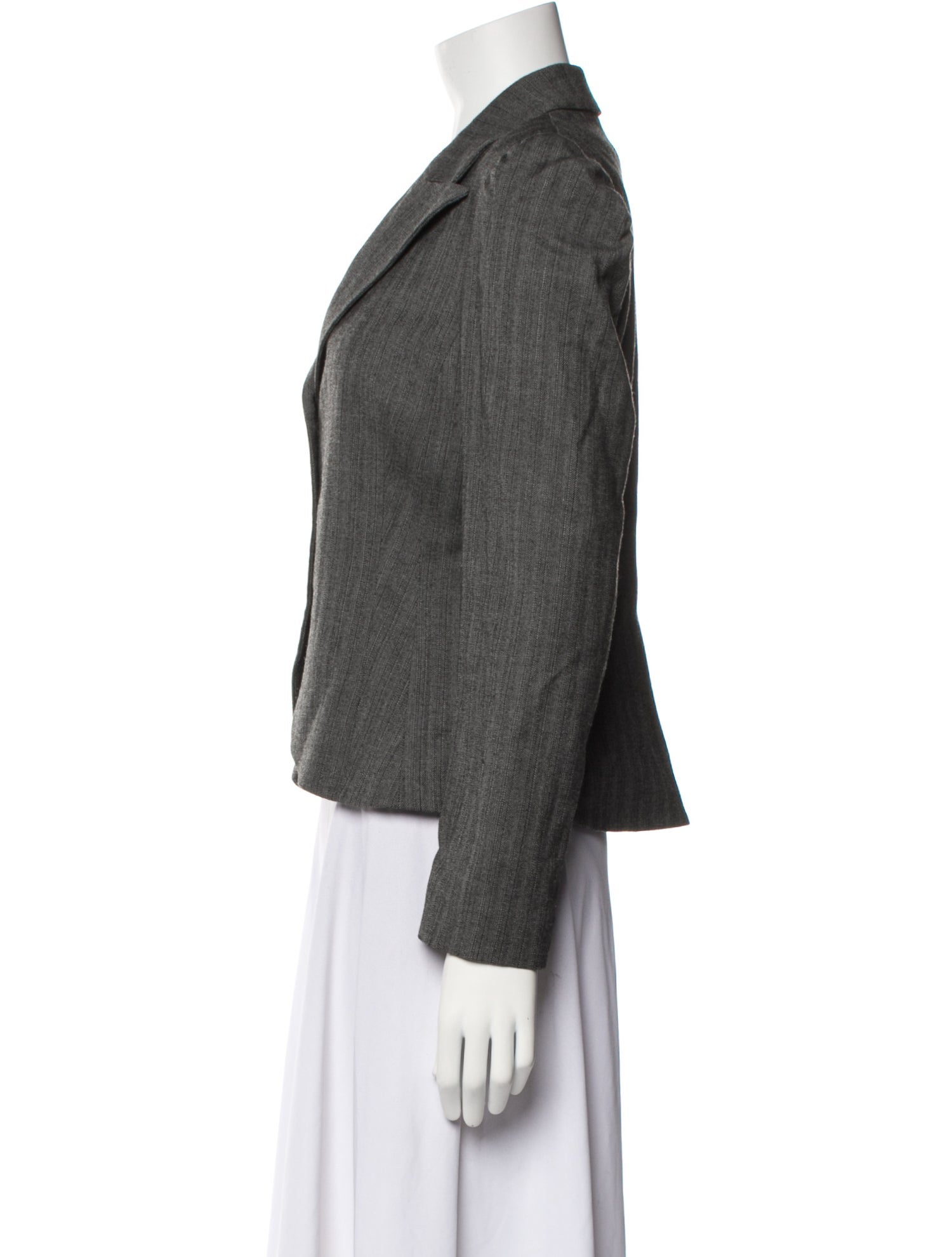 Rebecca Taylor Wool Striped Blazer