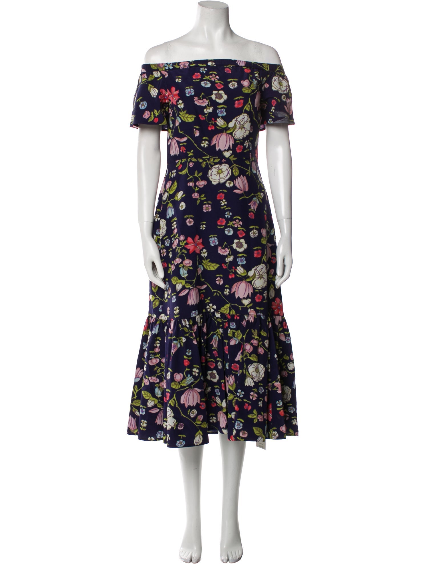 Rebecca Taylor Silk Midi Length Dress