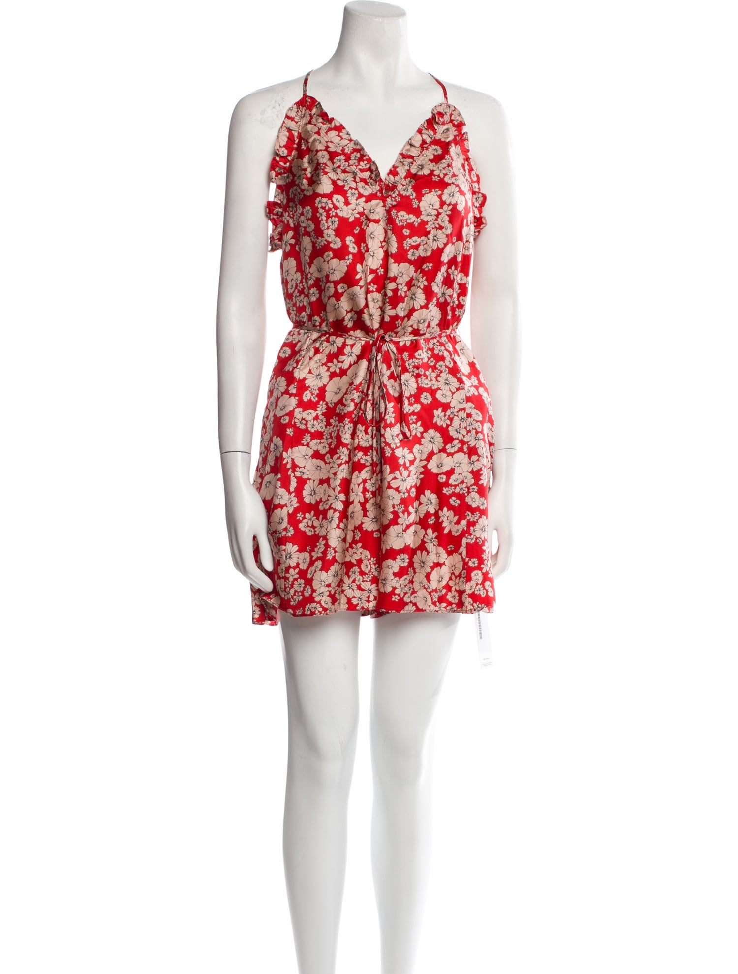 Rebecca Taylor Silk Floral Print Romper