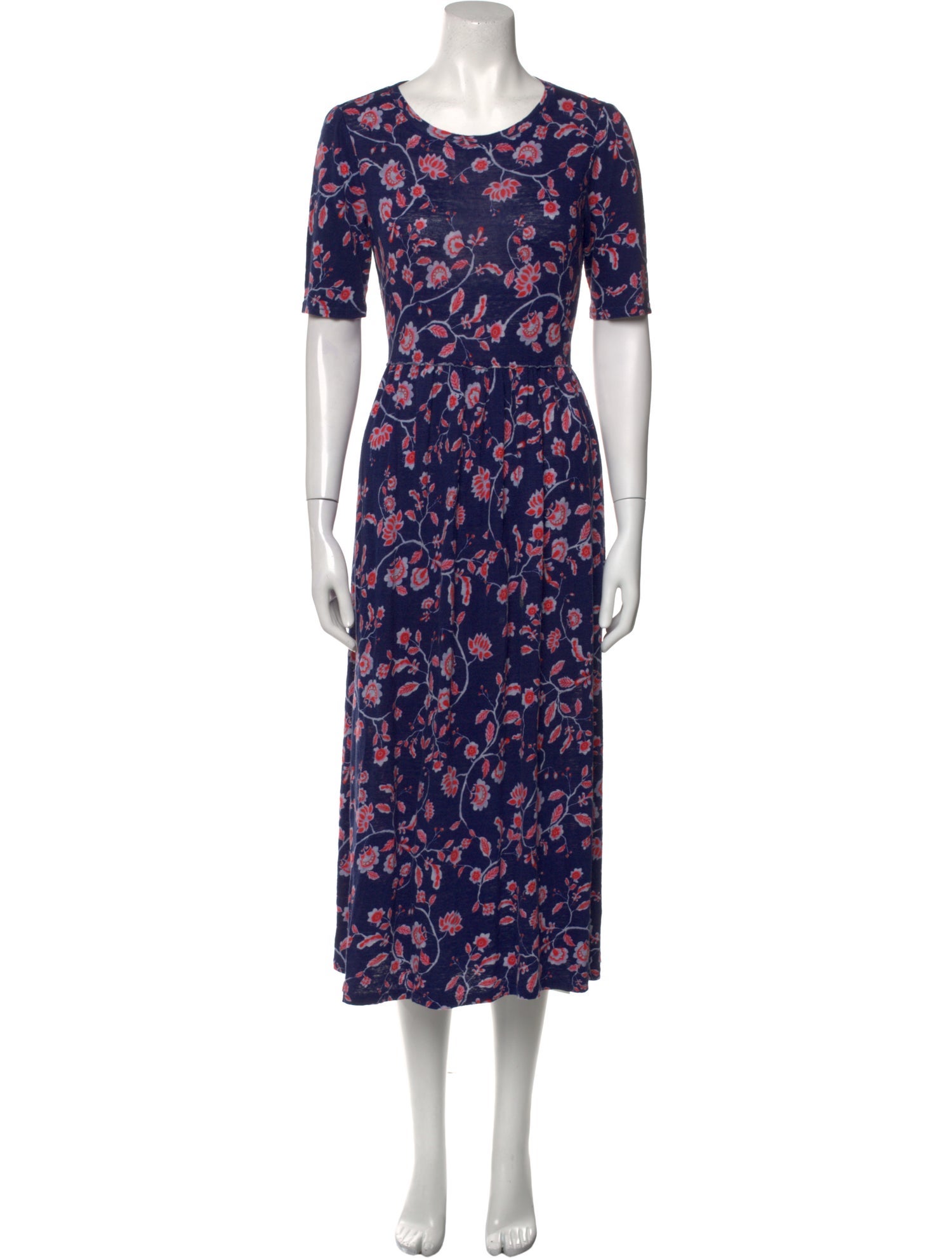 Rebecca Taylor Linen Midi Length Dress