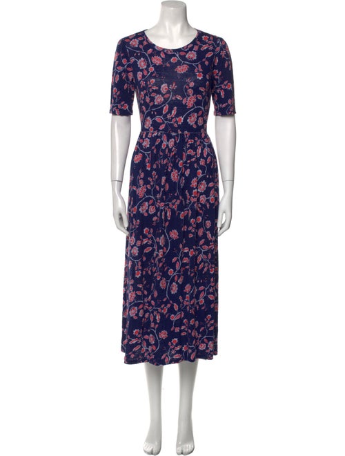 Rebecca Taylor Linen Midi Length Dress